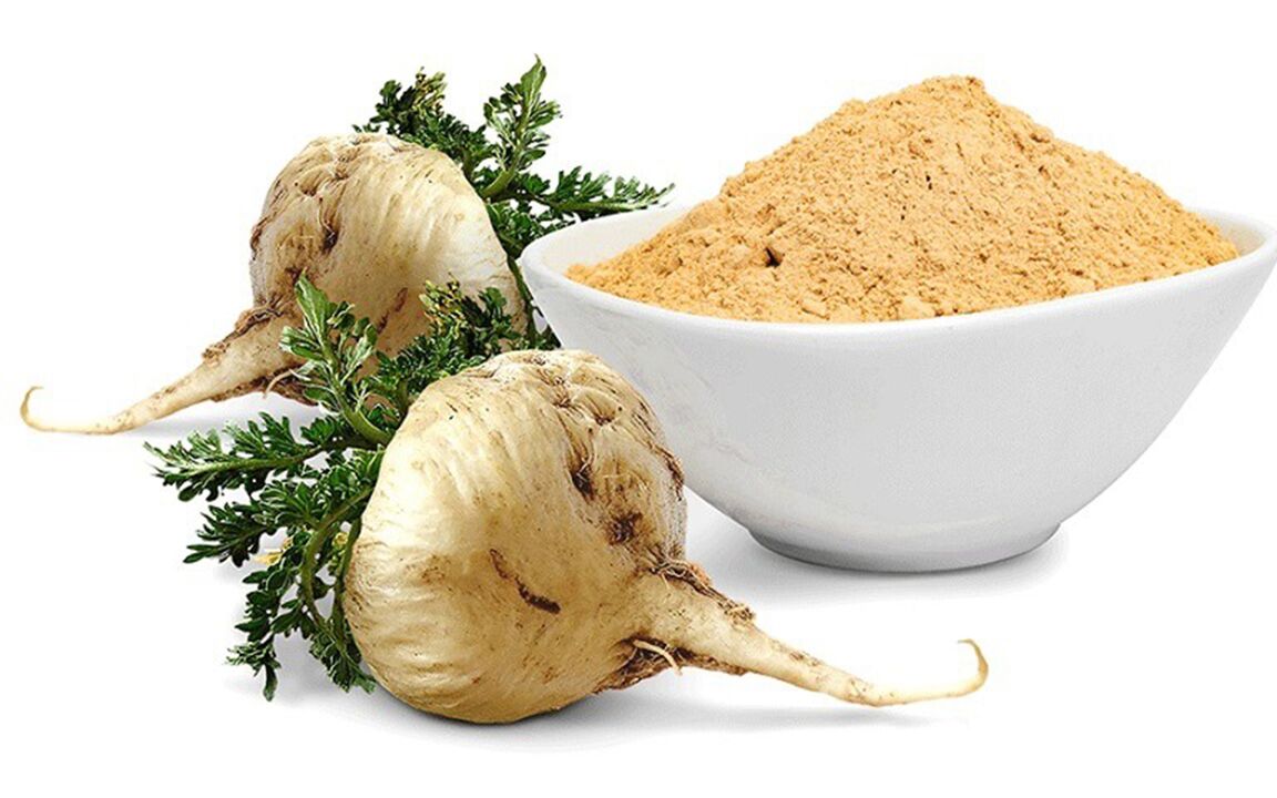 Maca peruviana in Rhino Gold